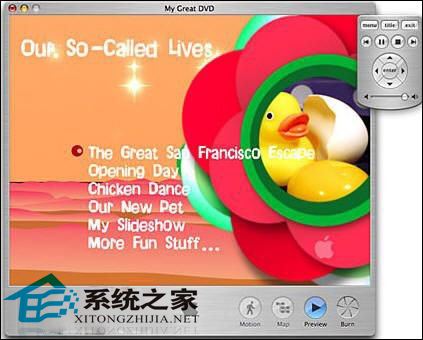 Mac如何使用iDVD制作好看的DVD视频