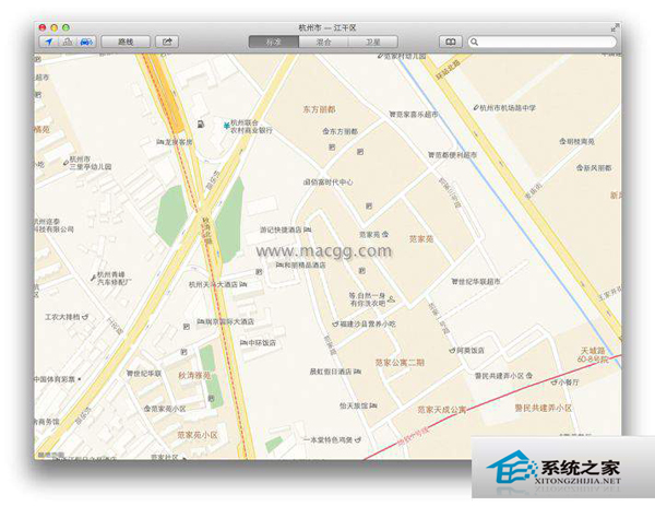 MAC如何使用地图查看交通状况