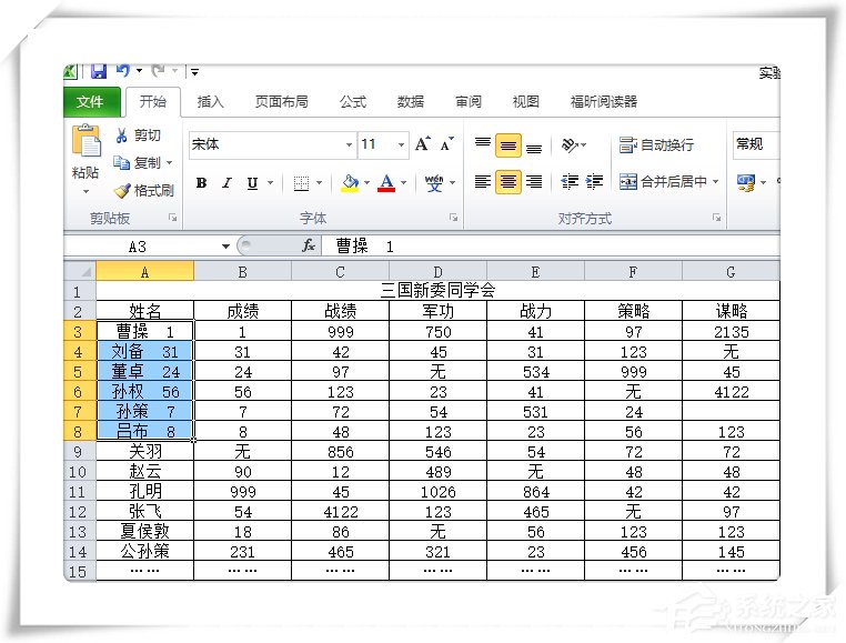 怎么将Excel单元格的数据进行拆分?