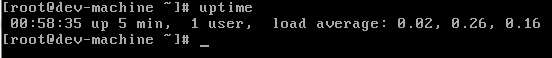 Linux uptime命令操作实例