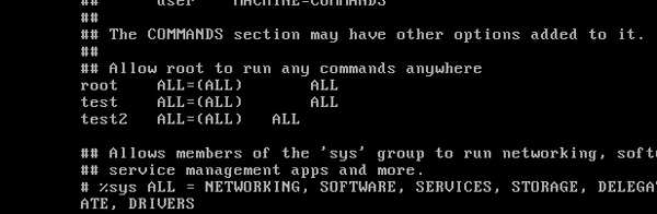 如何配置Linux系统sudo命令的权限?